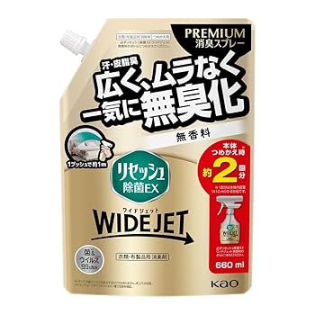 Amazon.co.jp: 花王 リセッシュ除菌EX ワイドジェット 無香料